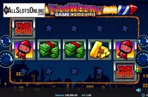 Reel Screen. Fireworks Game Changer from Realistic