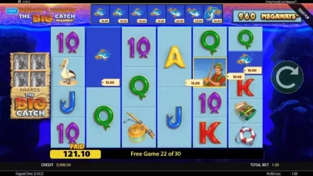 Fishin’ Frenzy The Big Catch Megaways slot screenshot 6