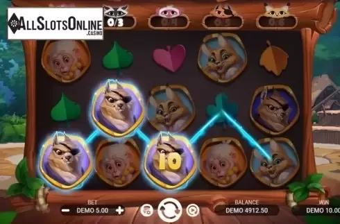 Win Screen 3. Fluffy Rangers from Evoplay Entertainment