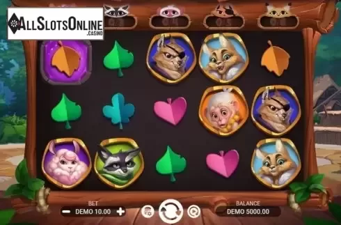 Reel Screen. Fluffy Rangers from Evoplay Entertainment