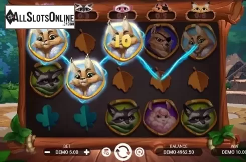 Win Screen 2. Fluffy Rangers from Evoplay Entertainment