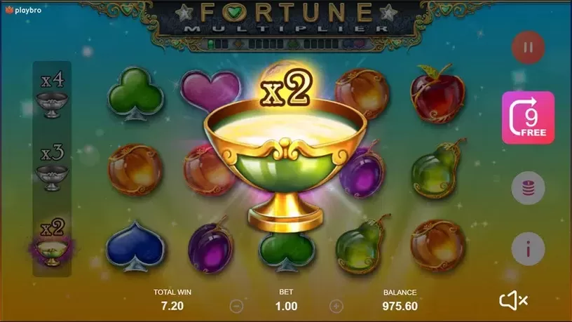 Fortune Multiplier slot screenshot 4