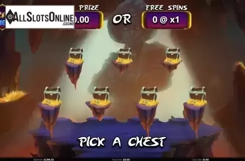 Bonus Game Pick object Screen