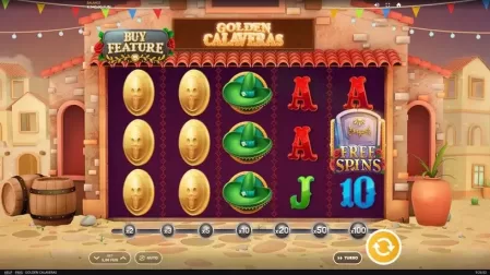 Golden Calaveras slot screenshot 2