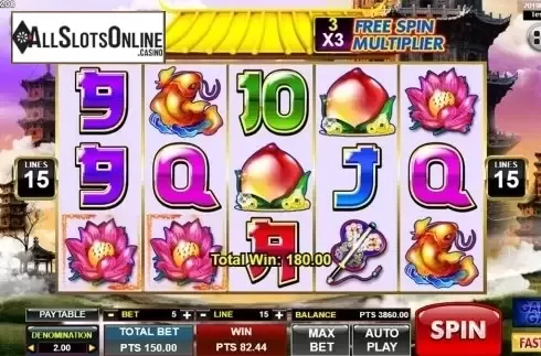 Free spin screen 2. Great Stars SA from Spadegaming