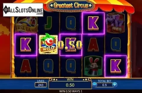 Win 1. Greatest Circus from Dragoon Soft