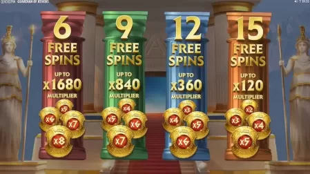 Guardian of Athens slot screenshot 3