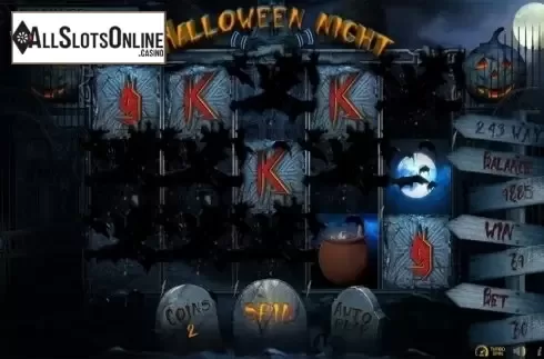 Avalanche screen. Halloween Night from BetConstruct
