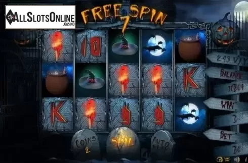 Free spins screen 2. Halloween Night from BetConstruct