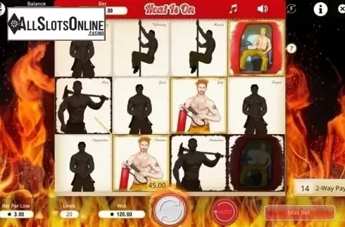 Win Screen . Heat Is On (Booming Games) from Booming Games