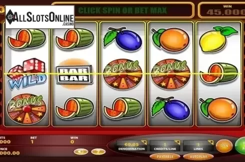 Reel Screen. Hot Cash (IGT) from IGT