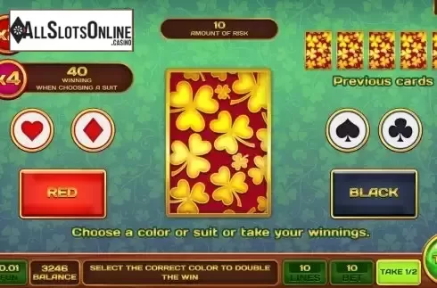 Risk Game screen