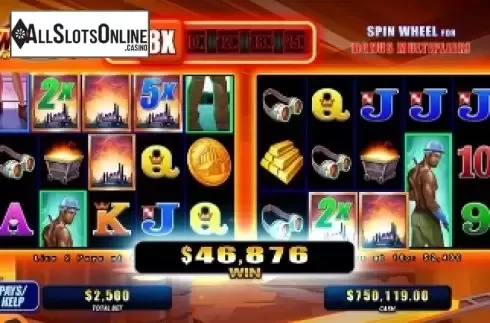 Screen2. Hot Molten Money from WMS