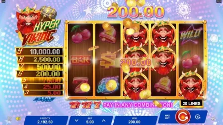 Hyper Viking slot screenshot 3