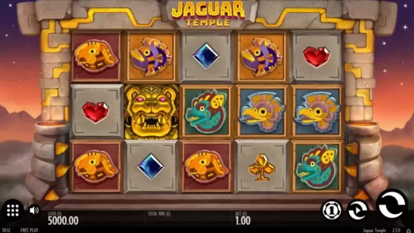 Jaguar Temple slot screenshot 1