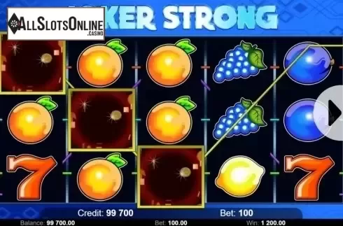 Win Screen 1. Joker Strong from KAJOT