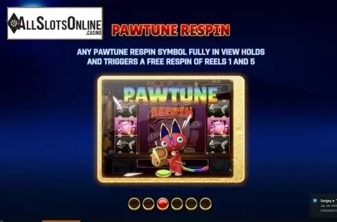 Paytable 3. KatChing from Slingo Originals