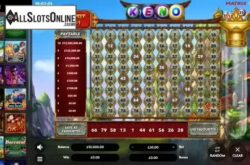 Number Selection