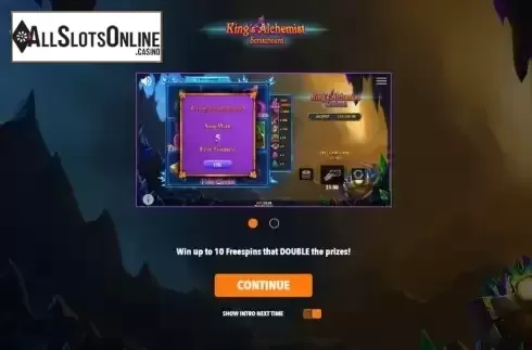 Start Game screen