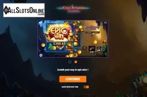 Start Game screen 2