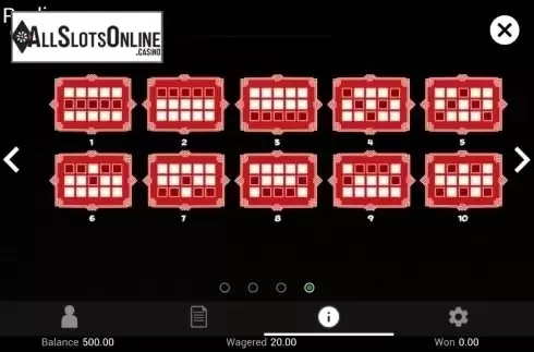 Paylines. Kung Fu Showdown from TOP TREND GAMING