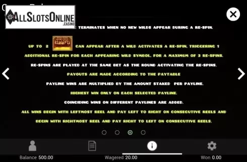 Game Rules. Kung Fu Showdown from TOP TREND GAMING