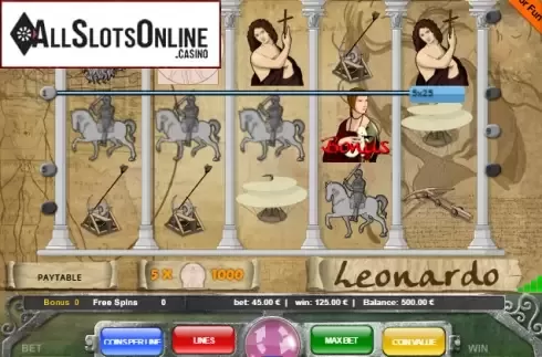 Screen3. Leonardo (9) from Portomaso Gaming