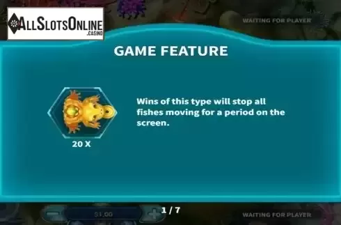 Game Features screen