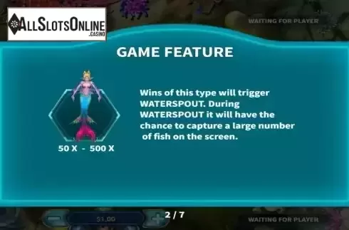 Game Features screen 2