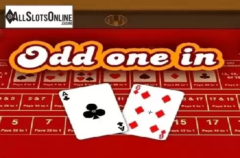 Odd one in. Odd One In from 1X2gaming