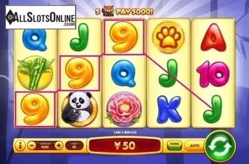 Win Screen 2. Panda Prize from Skywind Group