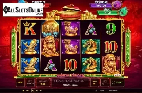 Reel Screen. Phoenix Fortune from Greentube