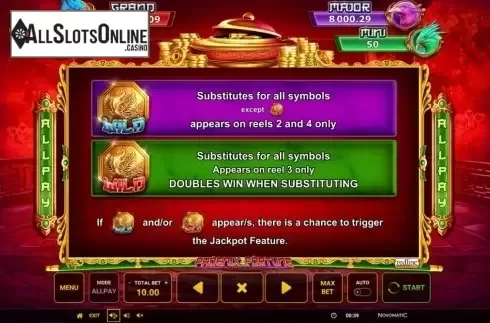 Features 2. Phoenix Fortune from Greentube