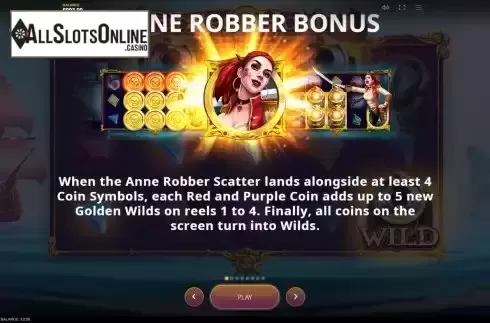 Bonus screen
