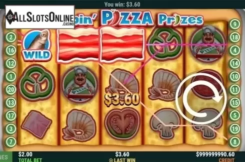 Game workflow 4. Poppin Pizza Prizes from Slot Factory