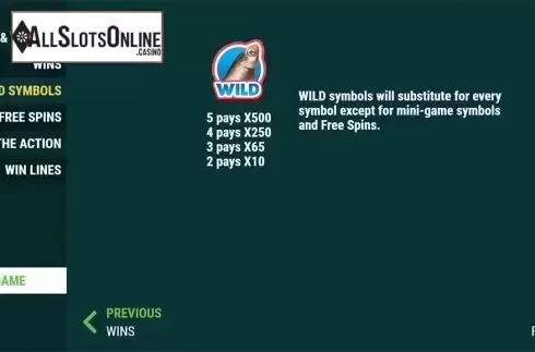 Paytable 3. Poppin Pizza Prizes from Slot Factory