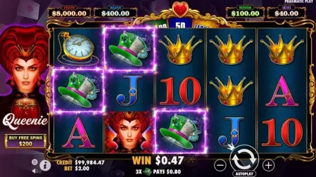 Queenie slot screenshot 3