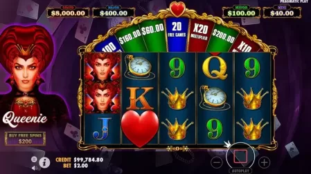 Queenie slot screenshot 4