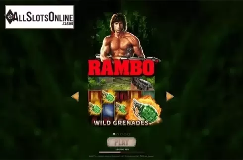 Intro screen. Rambo (Skywind Group) from Skywind Group