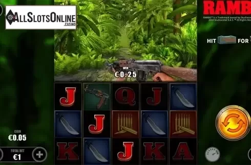 Game workflow 4. Rambo (Skywind Group) from Skywind Group