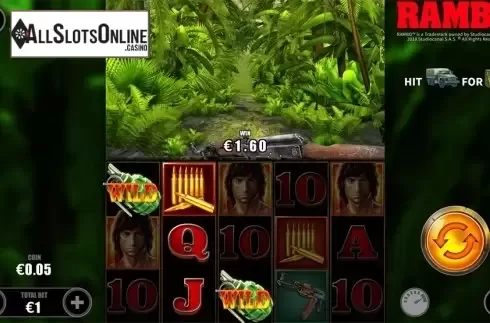 Game workflow 2. Rambo (Skywind Group) from Skywind Group