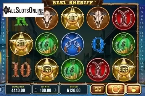 Game workflow 6. Reel Sheriff from SYNOT
