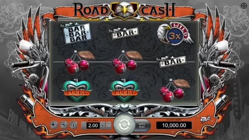Road Cash slot screenshot 1