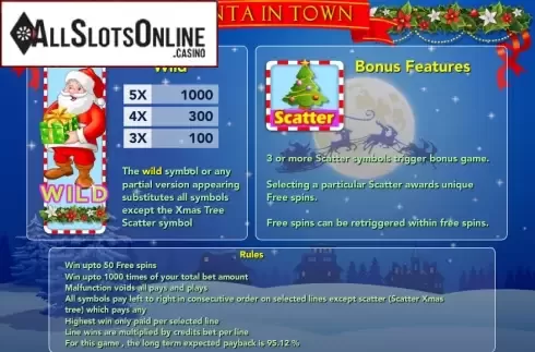 Screen2. Santa in Town from Cozy