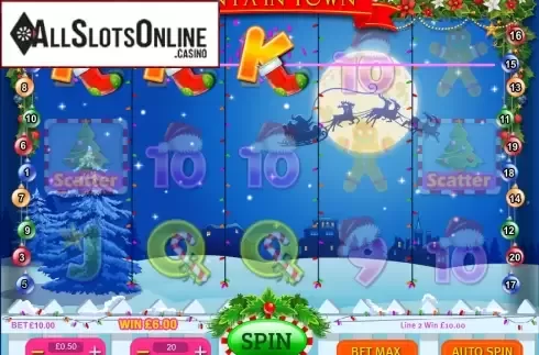 Screen6. Santa in Town from Cozy