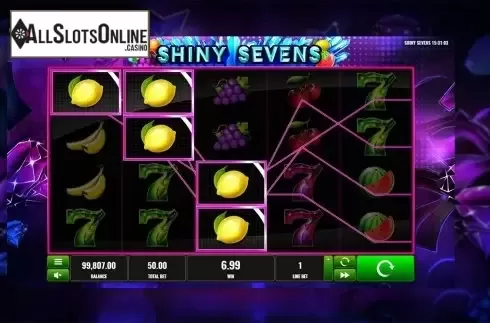 Game workflow . Shiny Sevens from Playreels