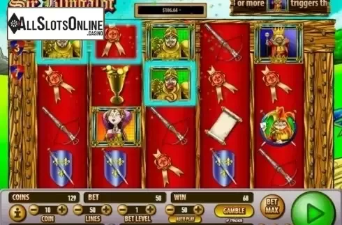 Wild Win screen 2. Sir Blingalot from Habanero
