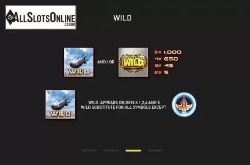 Paytable 3. Sky Strikers from GamePlay