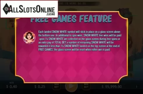 Features 1. Snow White (Ka Gaming) from KA Gaming