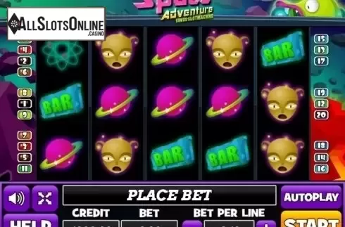 Reel Screen. Space Adventure (PlayPearls) from PlayPearls